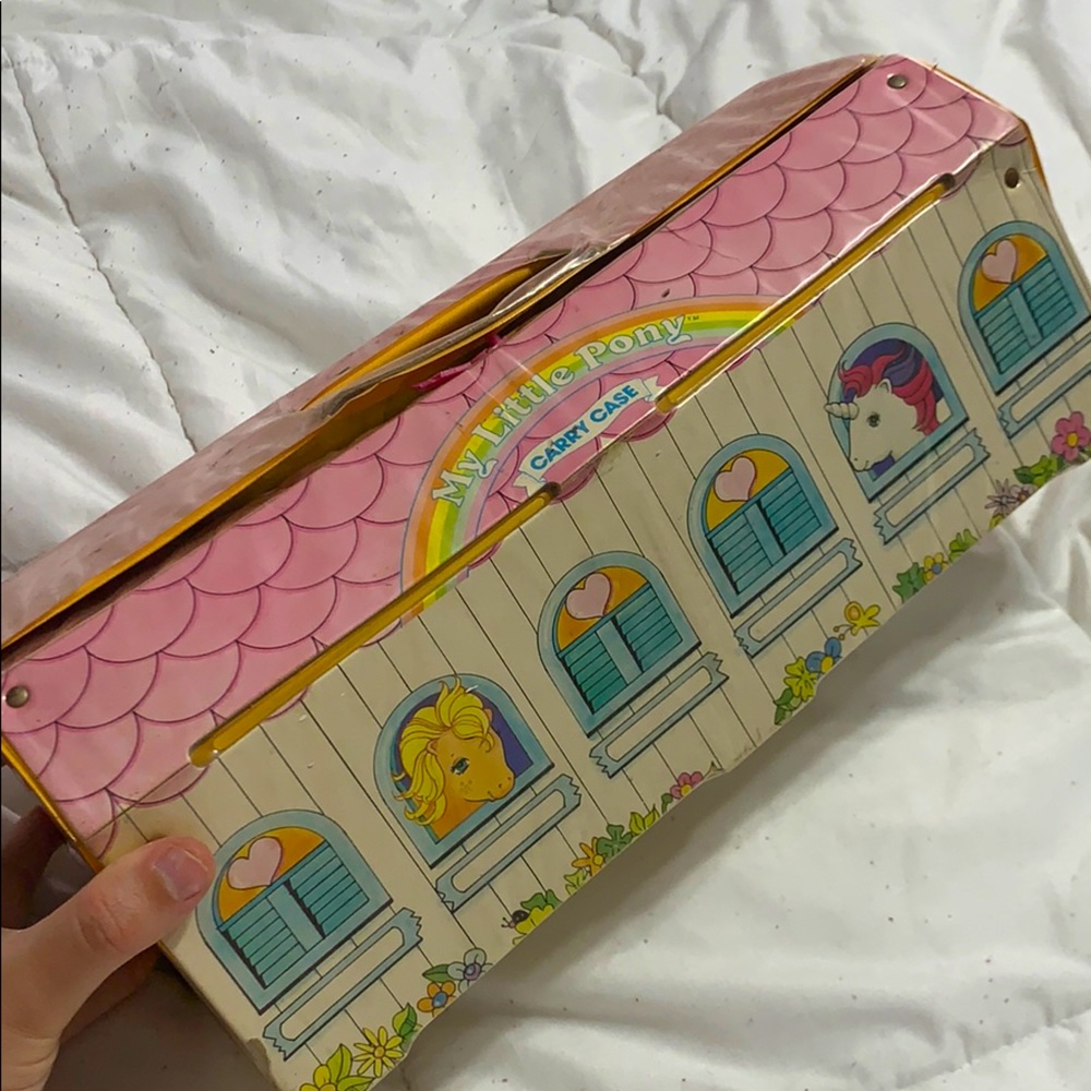 Vintage my little pony travel case